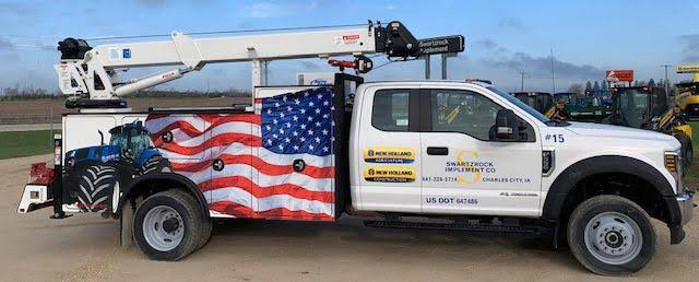 Our Service Truck, ready for dispatch.